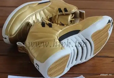 Authentic Air Gold 12 Jordan Pinnacle 0513